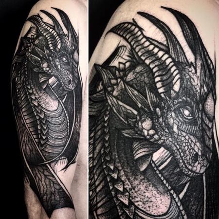 Tattoos - dragon - 128689